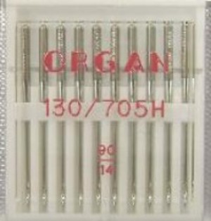 Organ Иглы стандарт № 90, 10 шт.