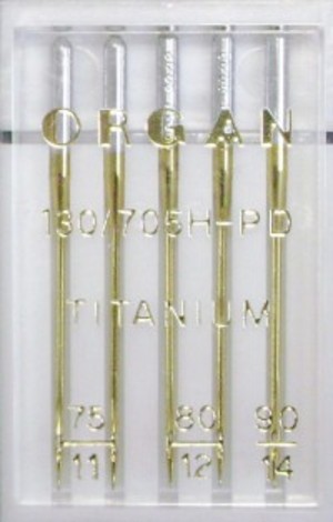 Organ Игла титаниум №75-90,5шт