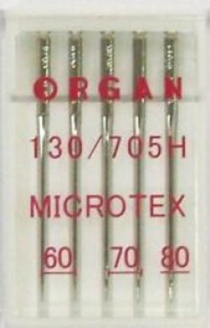 Organ Иглы микротекс №60.70.80, 5шт.
