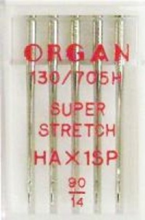 Organ Иглы супер cтретч № 90, 5 шт.